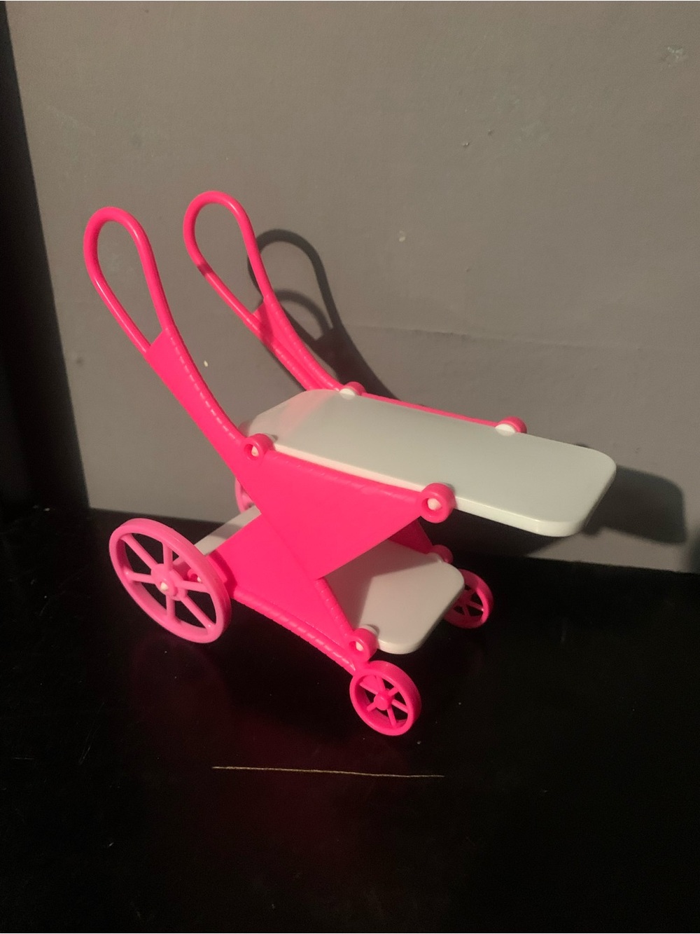 Vintage Barbie Hostess Accessory Set For 11.5" Dolls Pink White Cart